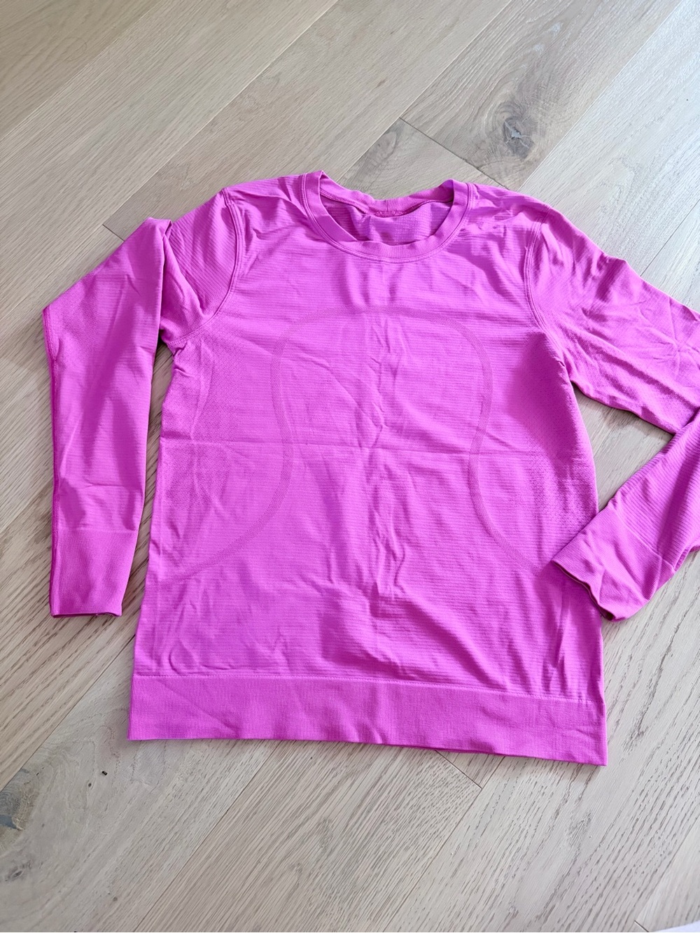 lululemon athletica Swiftly Relaxed Fit Pink Long Sleeve Tee